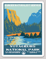 Voyageurs National Park WPA Sticker Large