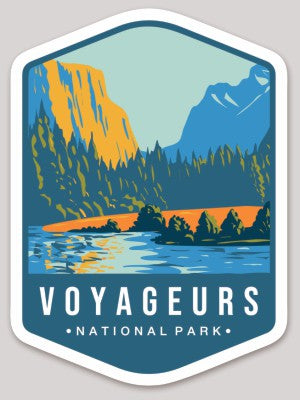 Voyageurs National Park Die Cut Sticker Large