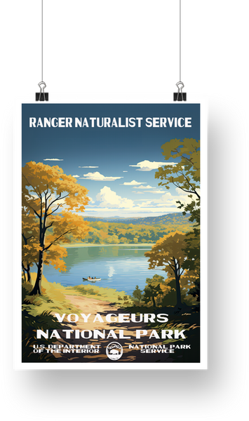 Voyageurs National Park Poster