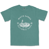White Sands National Park T-shirt in Blue Spruce