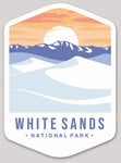 White Sands National Park Die Cut Sticker Large