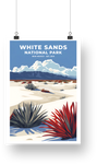 White Sands National Park Poster