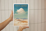 White Sands National Park Poster