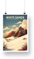 White Sands National Park Poster