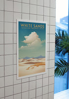 White Sands National Park Poster