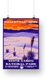 White Sands National Park Poster