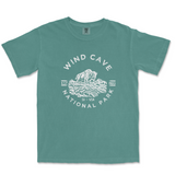 Wind Cave National Park T-shirt in Blue Spruce