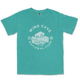 Wind Cave National Park T-shirt in Seafoam