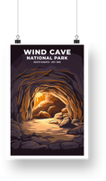 Wind Cave National Park Poster