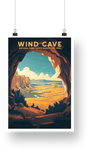 Wind Cave National Park Poster