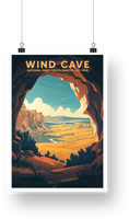 Wind Cave National Park Poster