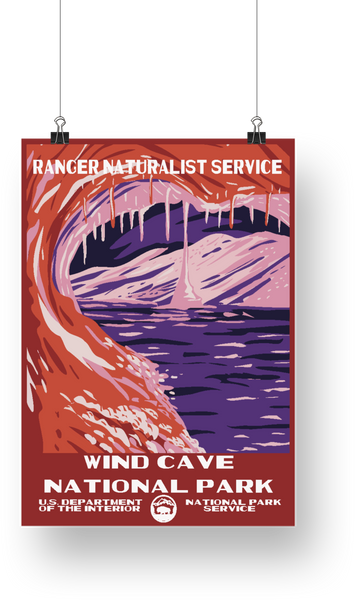 Wind Cave National Park Poster