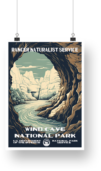 Wind Cave National Park Poster