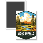 Wood Buffalo National Park Magnet