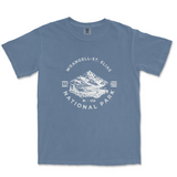 Wrangell-St Elias National Park T-shirt in Blue Jean