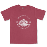 Wrangell-St Elias National Park T-shirt in Brick