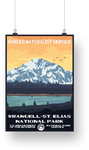 Wrangell-St. Elias National Park Poster