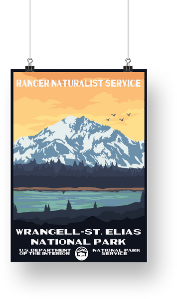 Wrangell-St. Elias National Park Poster