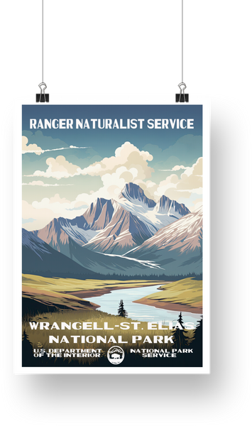 Wrangell-St. Elias National Park Poster