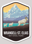 Wrangell-St. Elias National Park Die Cut Sticker Large