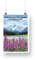 Wrangell-St. Elias National Park Poster