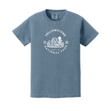 Yellowstone children's Comfort Colors 9018 T-shirt in Blue Jean