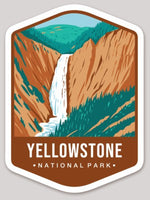 Yellowstone National Park Die Cut Sticker Large