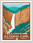 Yellowstone National Park WPA Sticker Large