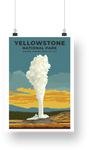 Yellowstone National Park Poster