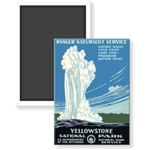 Yellowstone National Park WPA Magnet