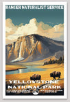 Yellowstone National Park WPA Sticker Large