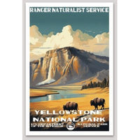 Yellowstone National Park WPA Sticker Large