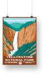 Yellowstone National Park Poster