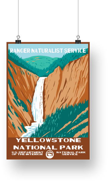 Yellowstone National Park Poster