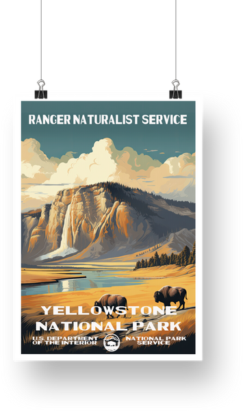 Yellowstone National Park Poster