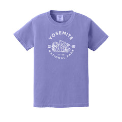 Yosemite children's Comfort Colors 9018 T-shirt in Violet