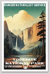 Yosemite National Park WPA Sticker Large