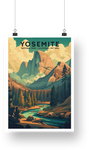 Yosemite National Park Poster