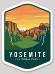 Yosemite National Park Die Cut Sticker Large