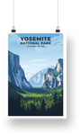 Yosemite National Park Poster