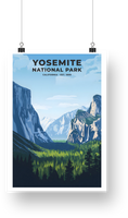 Yosemite National Park Poster