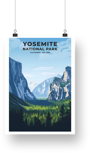 Yosemite National Park Poster