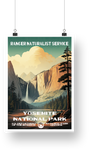 Yosemite National Park Poster