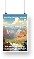 Zion National Park Poster