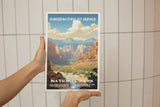 Zion National Park Poster