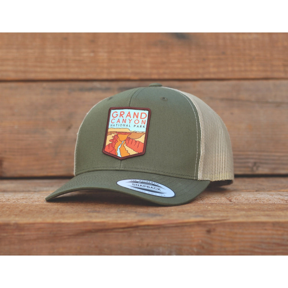 Grand Canyon National Park Mesh Snapback Hat