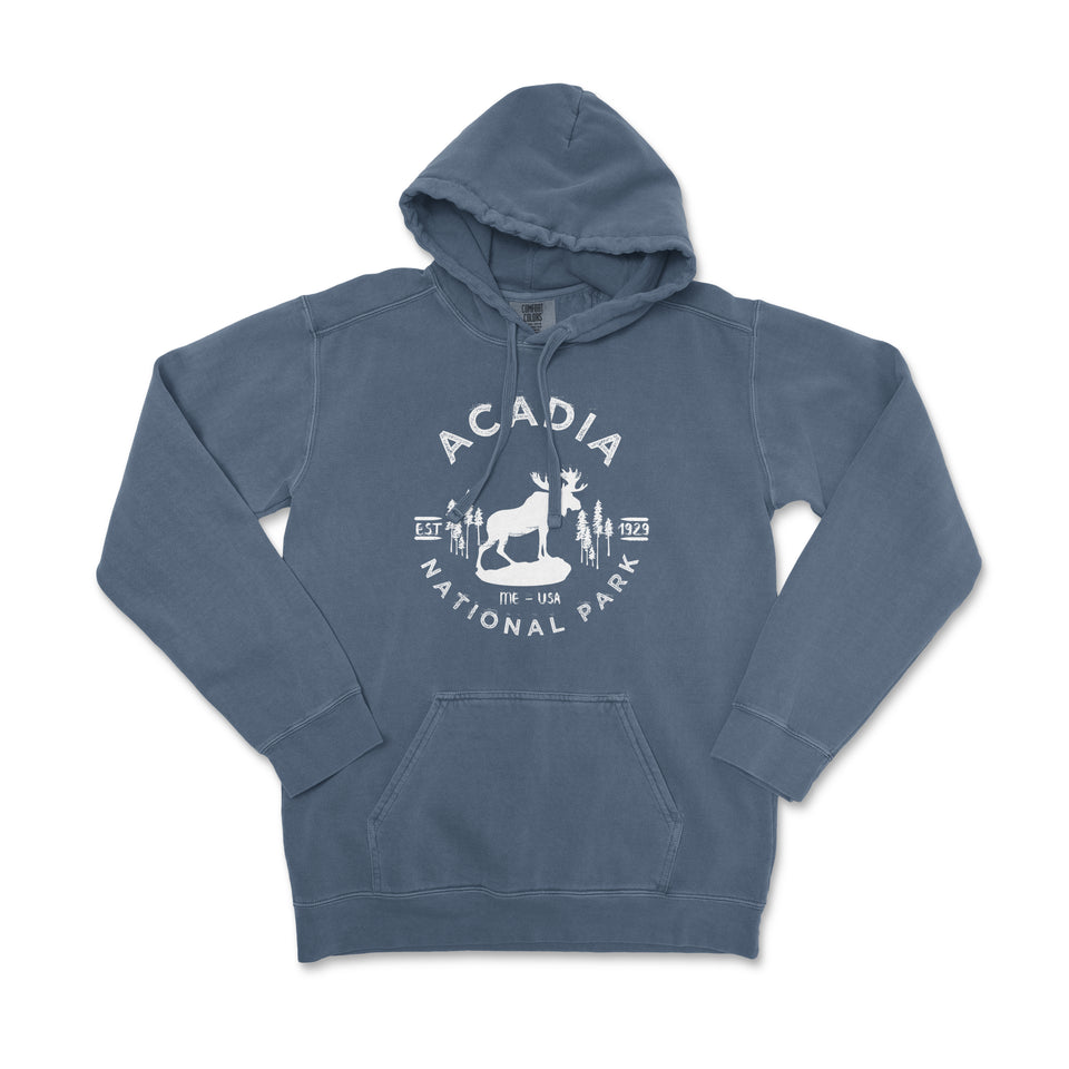 Acadia National Park Comfort Colors Hoodie