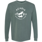 Acadia National Park Comfort Colors Long Sleeve T Shirt