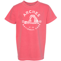 Arches National Park Youth Comfort Colors T shirt
