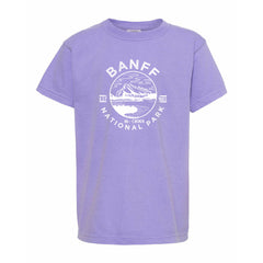 Banff National Park Youth Comfort Colors T shirt